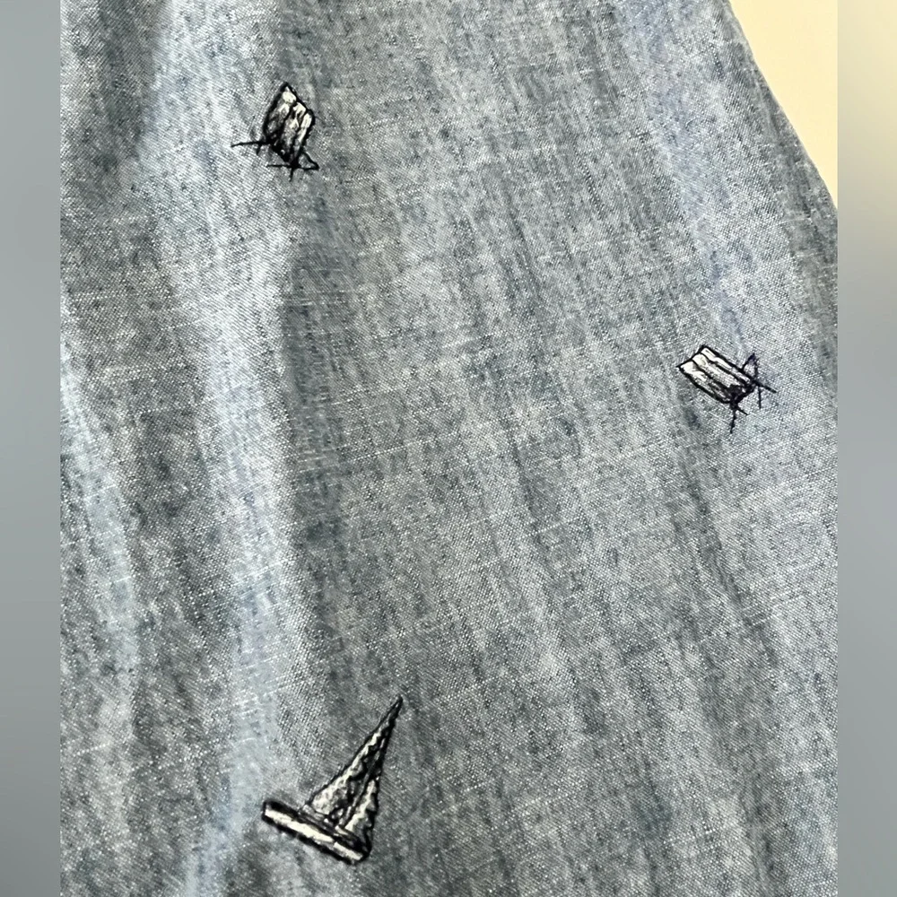 TALBOTS | S | 19” P2P | EMBROIDERED! - Picture 6 of 16